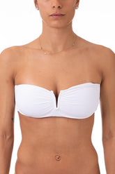MIX REGGISENO FASCIA DONNA  BIANCO ADELE BIANCO BE BEACH